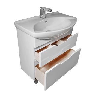 Dreja Тумба Laguna Plus 65, белый лак